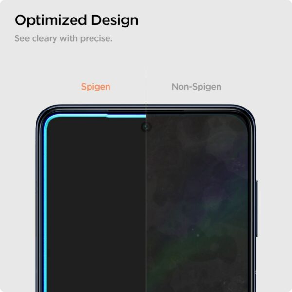 SPIGEN tempered glass GLAS.TR ”EZ FIT” 2-pack for SAMSUNG M54 5G transparent