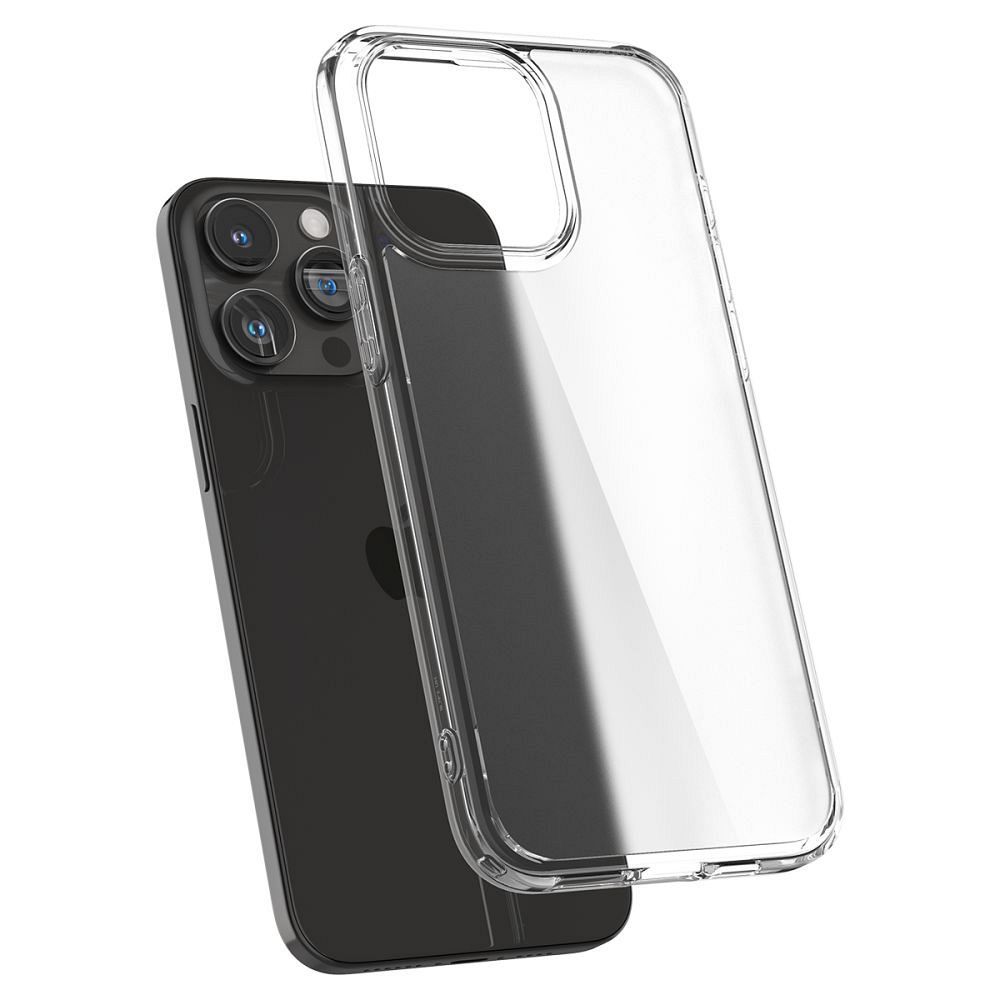 SPIGEN case ULTRA HYBRID for IPHONE 15 Pro frost clear