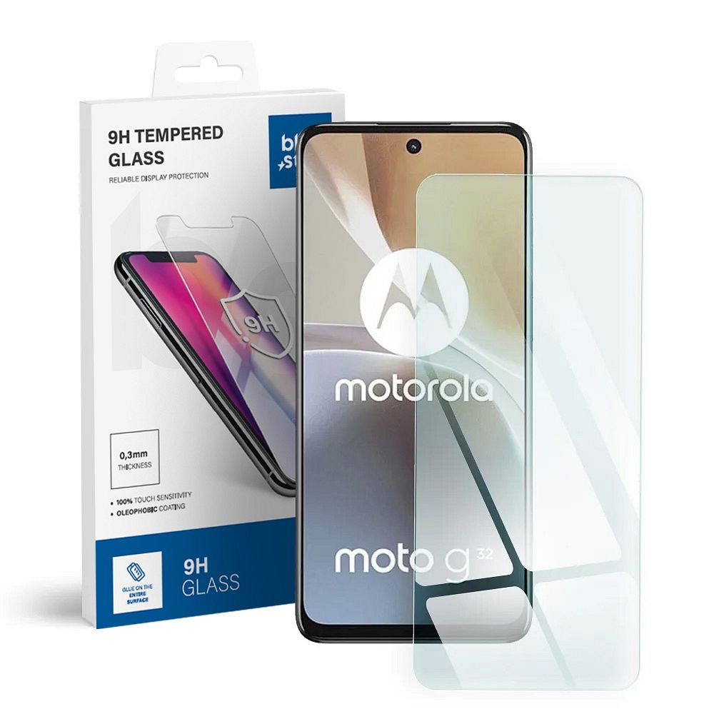 Tempered Glass Blue Star - Motorola G32