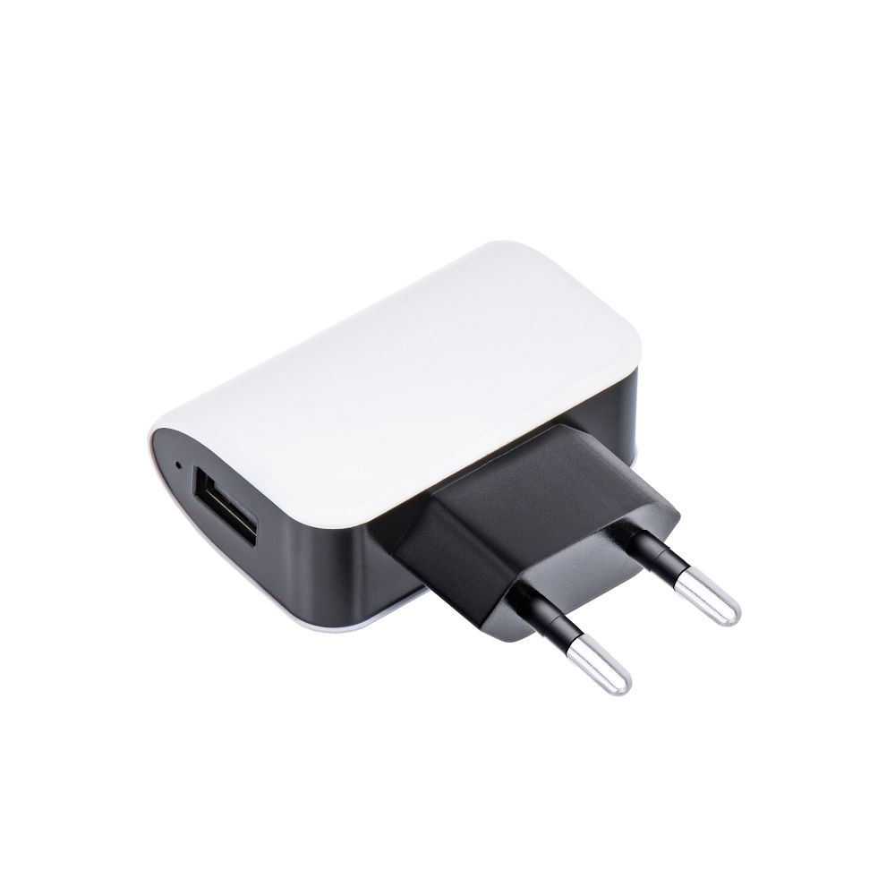 FORCELL F-ENERGY U19 travel charger USB A + cable USB A to Lightning 1A 5W white black