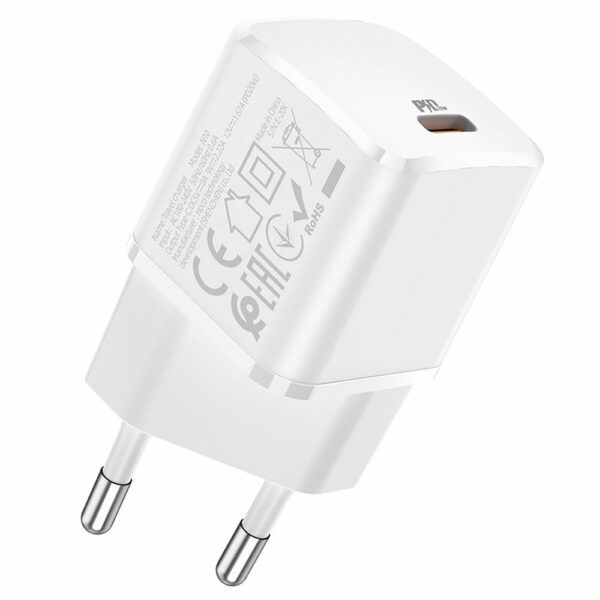 HOCO travel charger Type C PD 20W N10 white