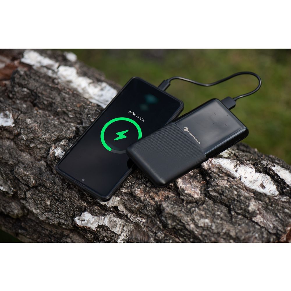 FORCELL F-ENERGY P10k1 powerbank PD QC3.0 3A 20W 10000 mAh black