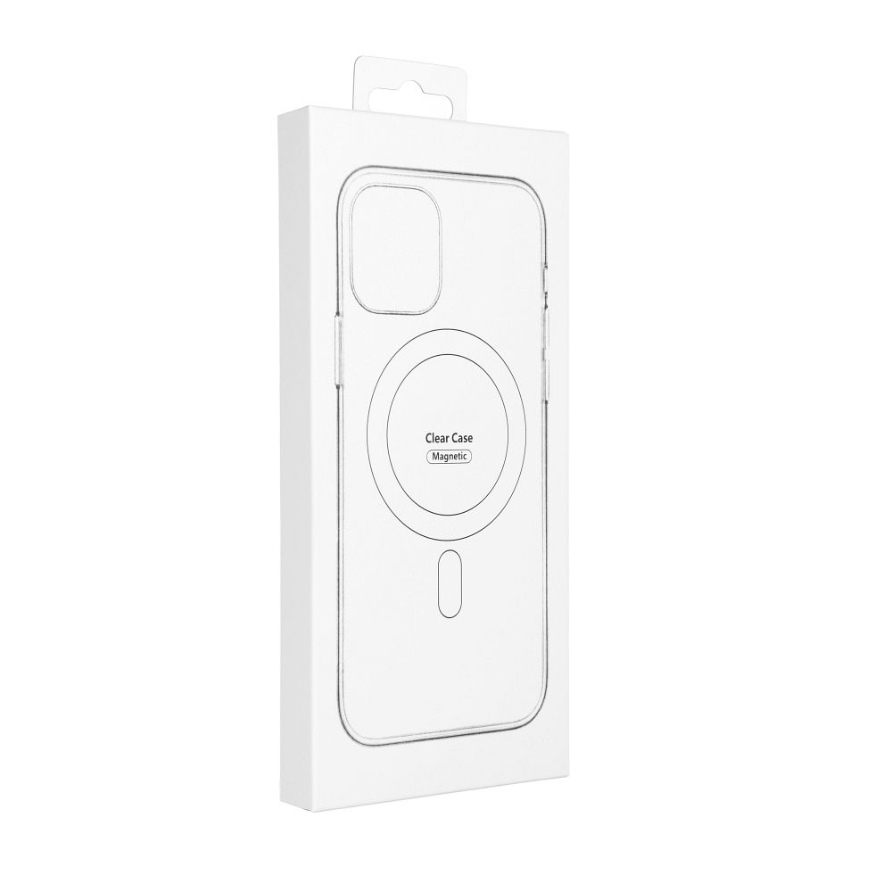 CLEAR MAG COVER case compatible with MagSafe for SAMSUNG S22 Ultra transparent