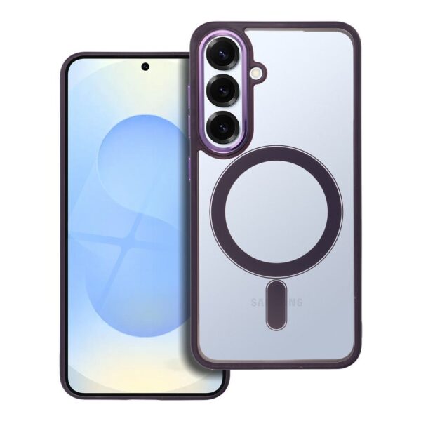 e5c19608baf953ae47a961ea92d35e02 COLOR EDGE MAG COVER case compatible with MagSafe for SAMSUNG S25 deep purple