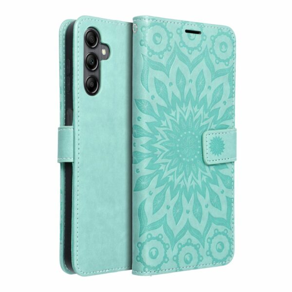 MEZZO Book case for SAMSUNG A14 4G / A14 5G mandala green
