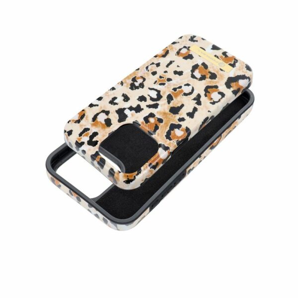 FORCELL F-PROTECT Mirage case compatible with MagSafe for IPHONE 15 Pro Max wild panther