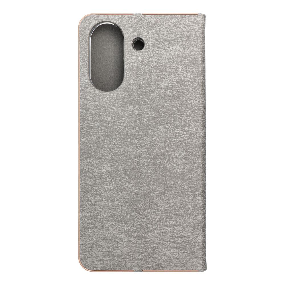 e61ee5eeb1b084732a505cf27ef4db8b LUNA Book Gold for Xiaomi Redmi 13C / POCO C65 silver