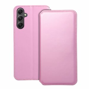 DUAL POCKET Book case for SAMSUNG A34 5G light pink