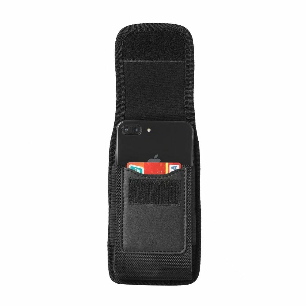 Vertical universal case OXFORD model 1 for IPHONE 5 / 5S / 5SE / 5C / OPPO A71 black