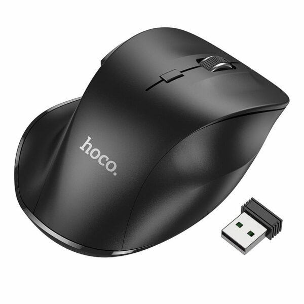 HOCO wireless computer mouse 2,4G 1600 dpi GM24 black
