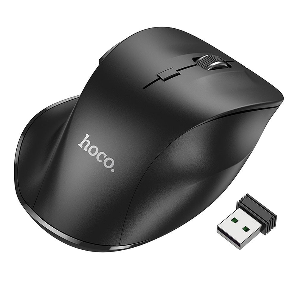 HOCO wireless computer mouse 2,4G 1600 dpi GM24 black