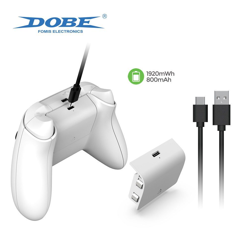 e76db89238fda195237f71b8573bf2d1 Gamepad battery pack for XBOX Series X / S 800mAh TYX -2610B white