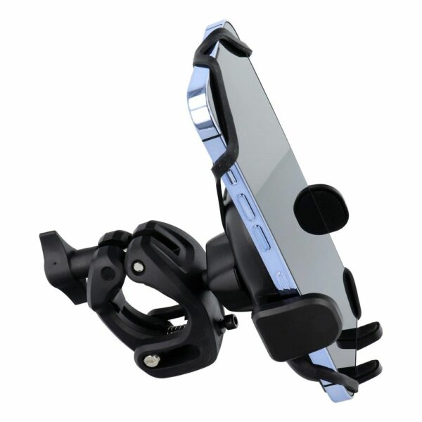 Clamp bike phone holder PREMIUM for handlebars H6-MB01 black