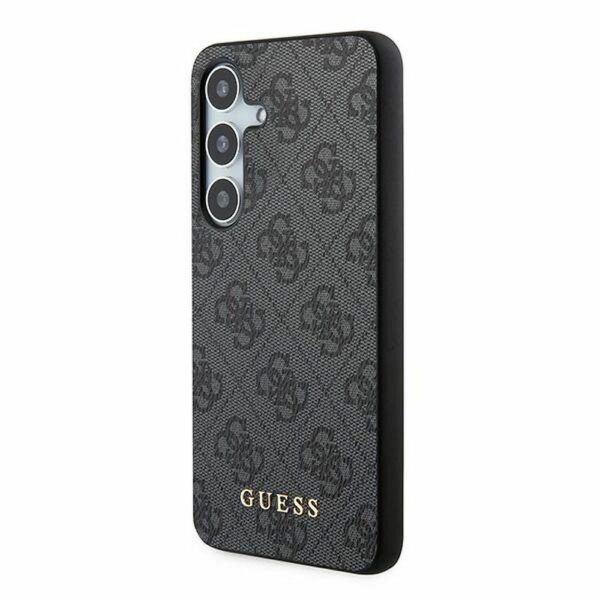 GUESS case for SAMSUNG A55 GUOHCSA55G4GFGR (PU 4G Classic Metal Logo) black