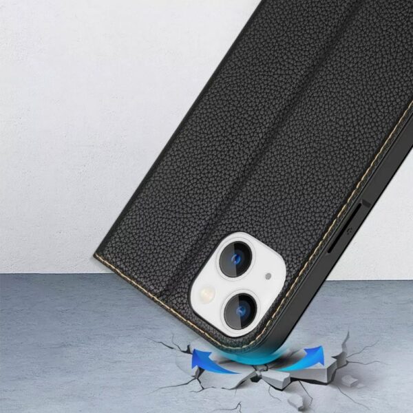 DUX DUCIS wallet case SKIN X2 for IPHONE 14 Plus black