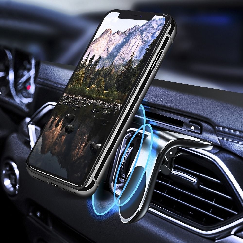 e8c8577e6618642b22193dda9f7757c9 Car holder for air vent AIR OUTLET silver