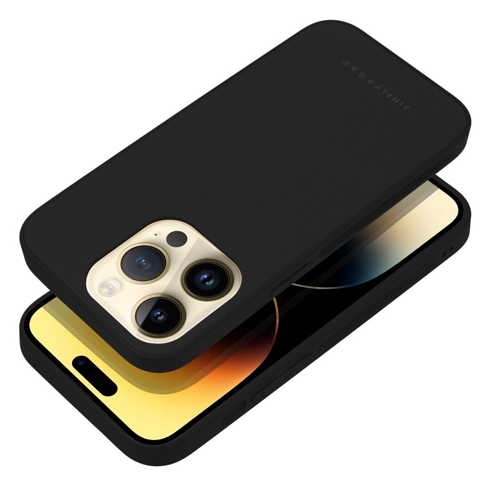 ROAR case MATTE GLASS for IPHONE 14 Plus black