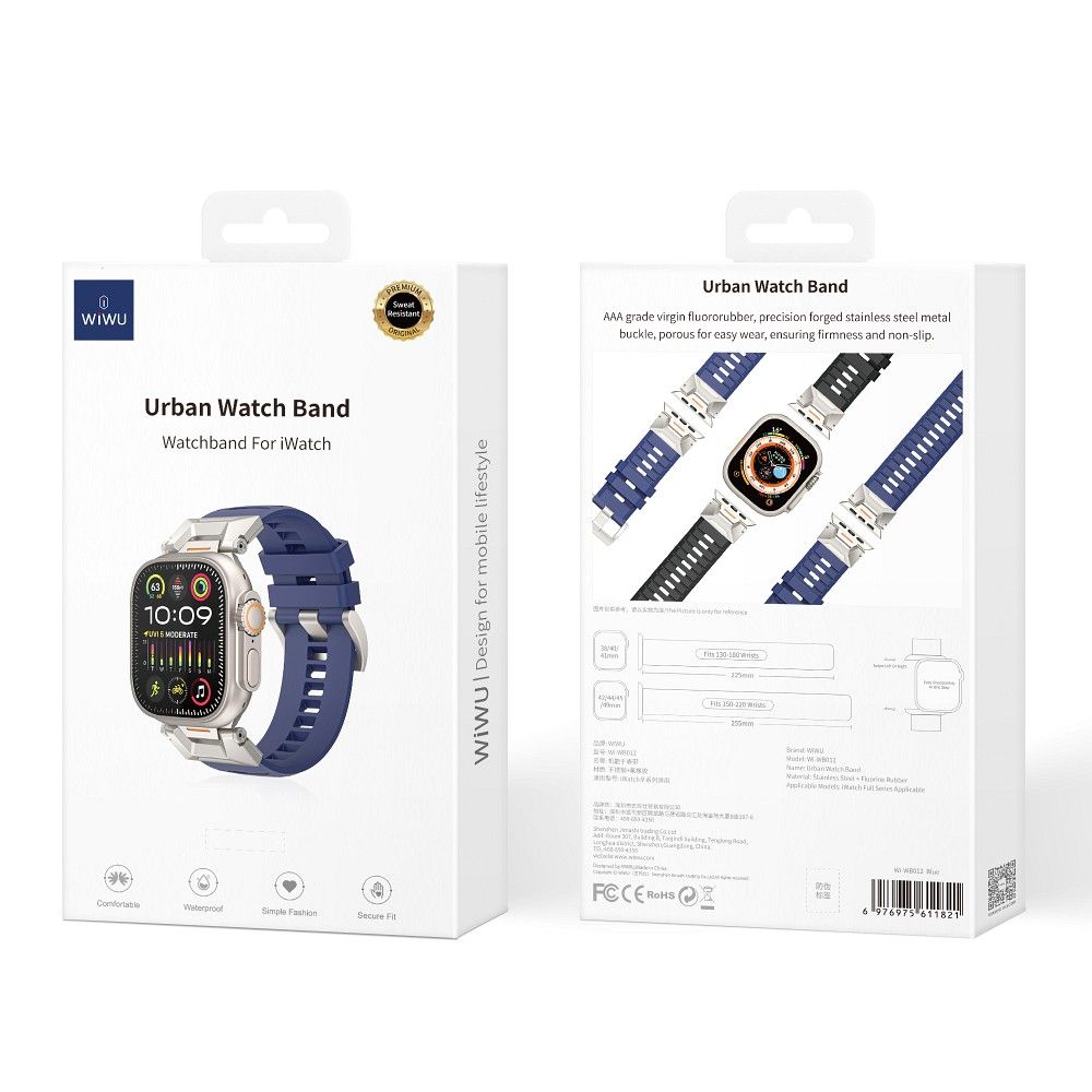 WiWU - Wi-WB012 Urban Watch Band 42/44/45/49mm - blue