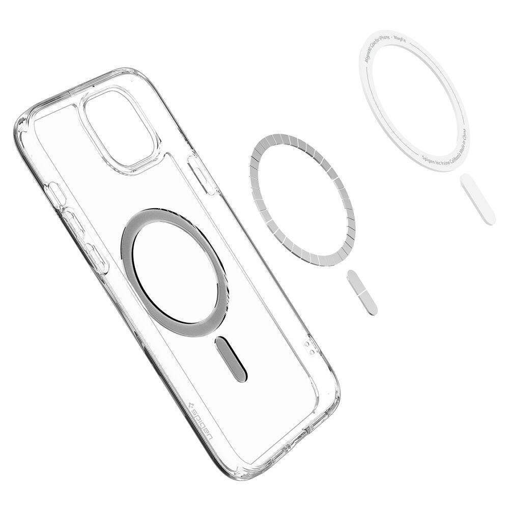 SPIGEN case ULTRA HYBRID MAG compatible with MagSafe for IPHONE 16 black