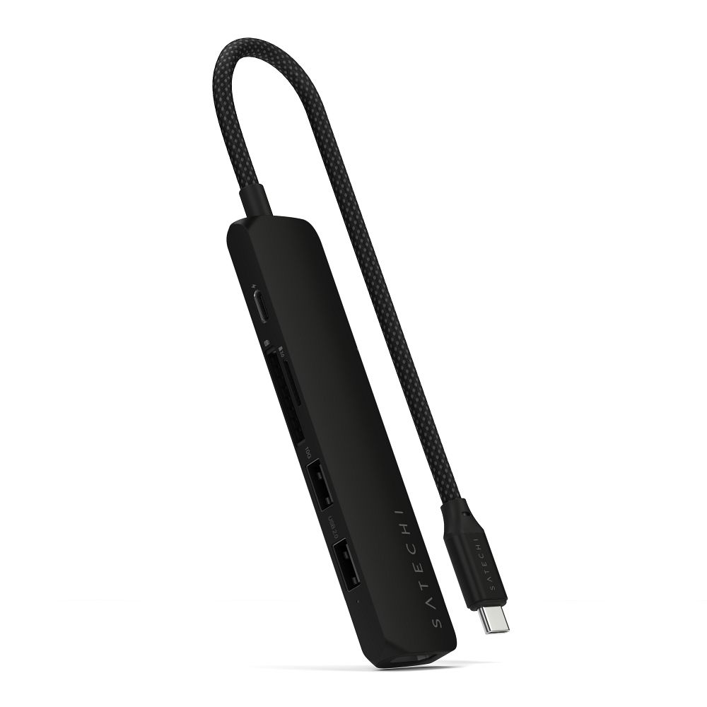 SATECHI adapter HUB 6in1 Type C ST-P6SK black