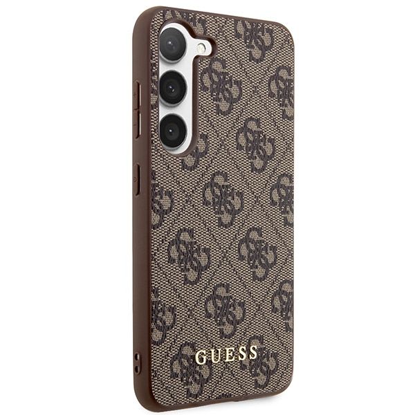 GUESS case for SAMSUNG S24 Plus GUHCS24MG4GFBR (Classic logo) brown