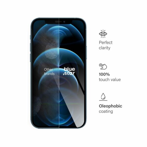 Tempered Glass Blue Star - IPHONE 12 Pro Max