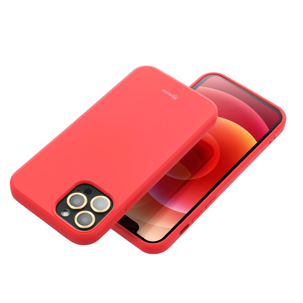 ea839266130708da3a4671eafd2b3fbb ROAR case COLORFUL JELLY for IPHONE 14 Pro Max peach pink