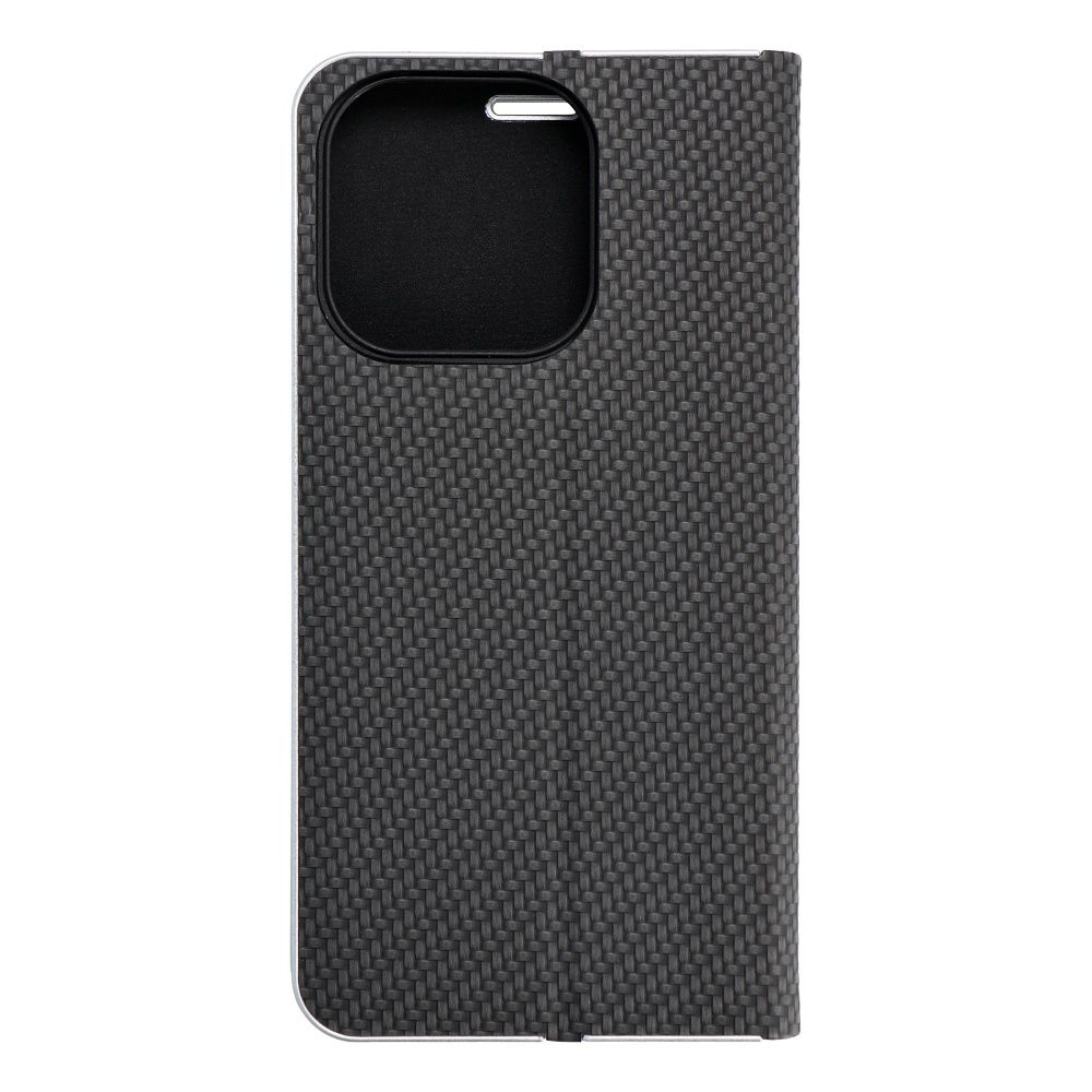 eac38c009551fad21775f849e530eb3d LUNA Book Carbon for IPHONE 15 Pro black