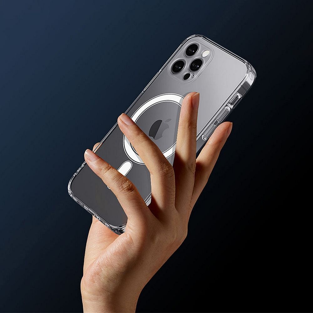 CLEAR MAG COVER case compatible with MagSafe for IPHONE 14 Pro transparent