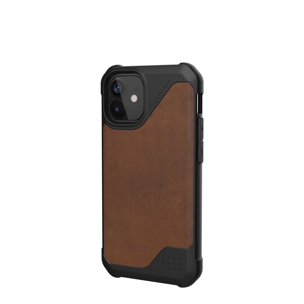 UAG Urban Armor Gear case METROPOLIS LT (leather) for IPHONE 12 Mini brown
