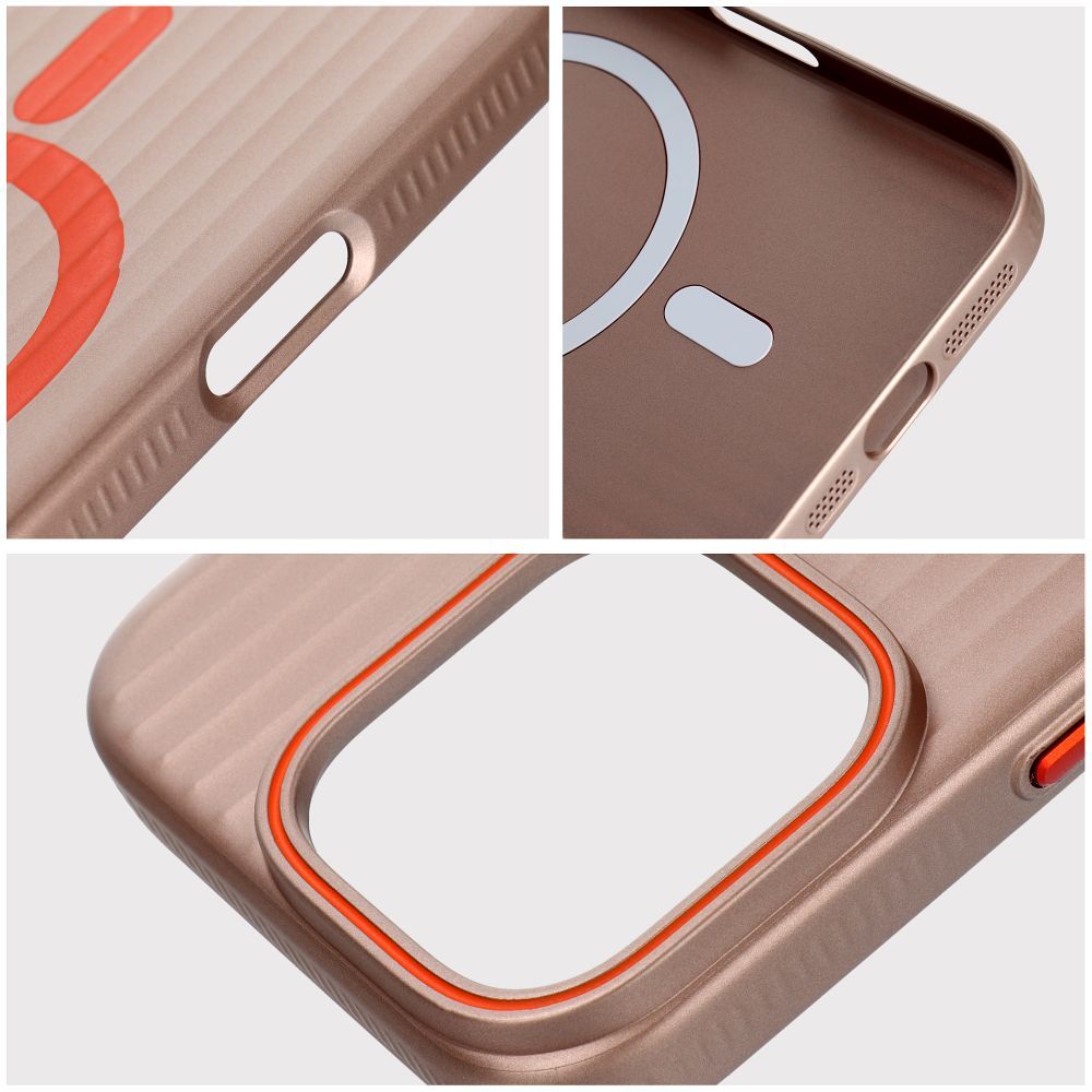 Case SIMPLY compatible with MagSafe for IPHONE 13 Pro Max titanium desert