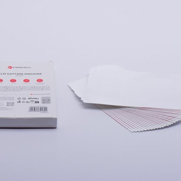 FORCELL F-PROTECT FLEXIBLE MATT film for smart cutting machine 196x125mm (25 pcs/set)