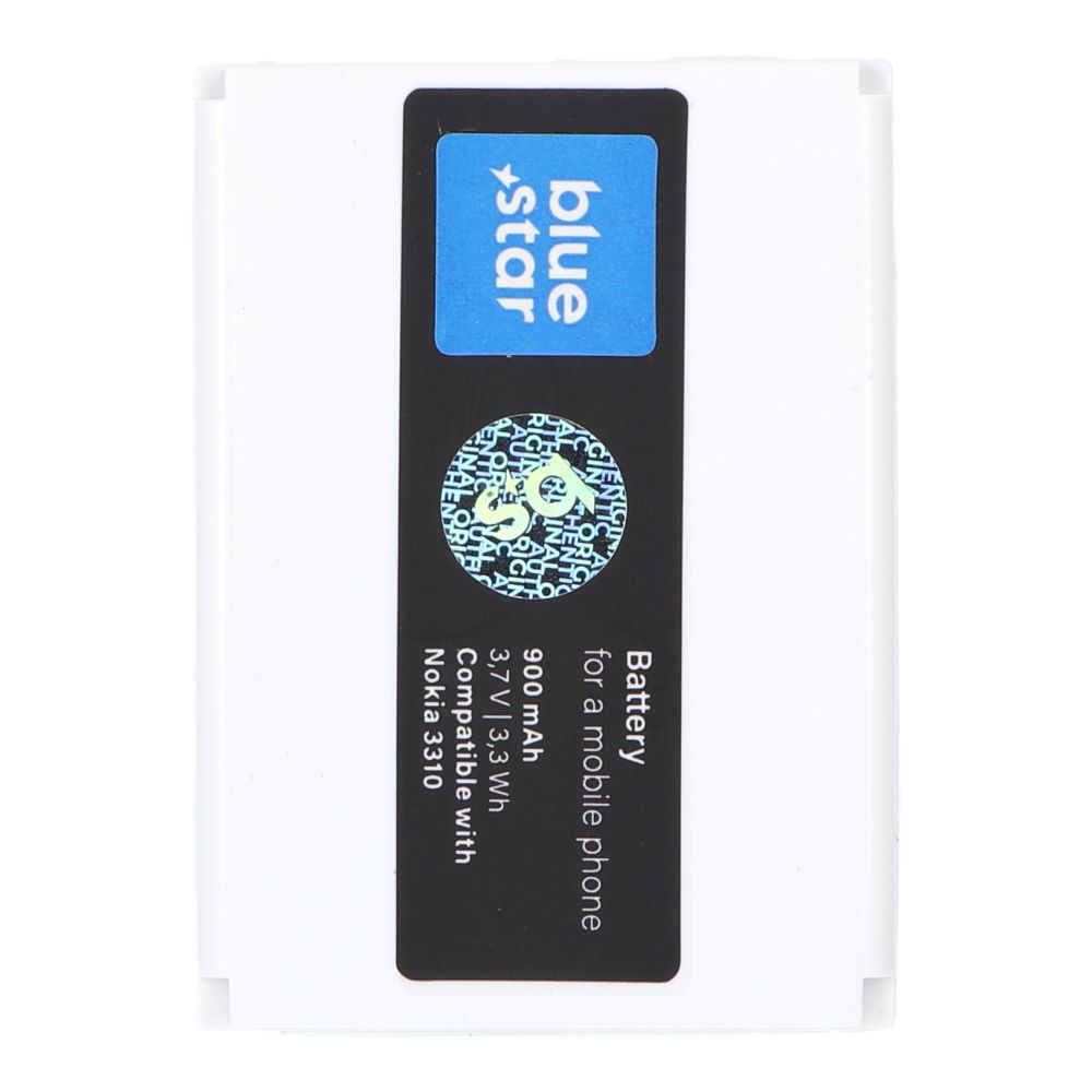 ec1937dae12737dedc66a39e46aaf2c8 BLUE STAR battery for NOKIA 3310 / 3510 900 mAh