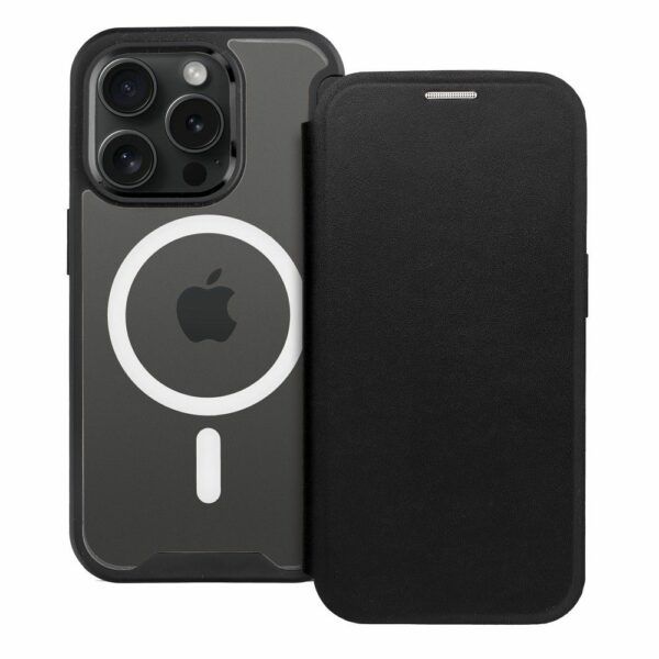 SMART MAG Book case compatible with MagSafe for IPHONE 14 Pro black