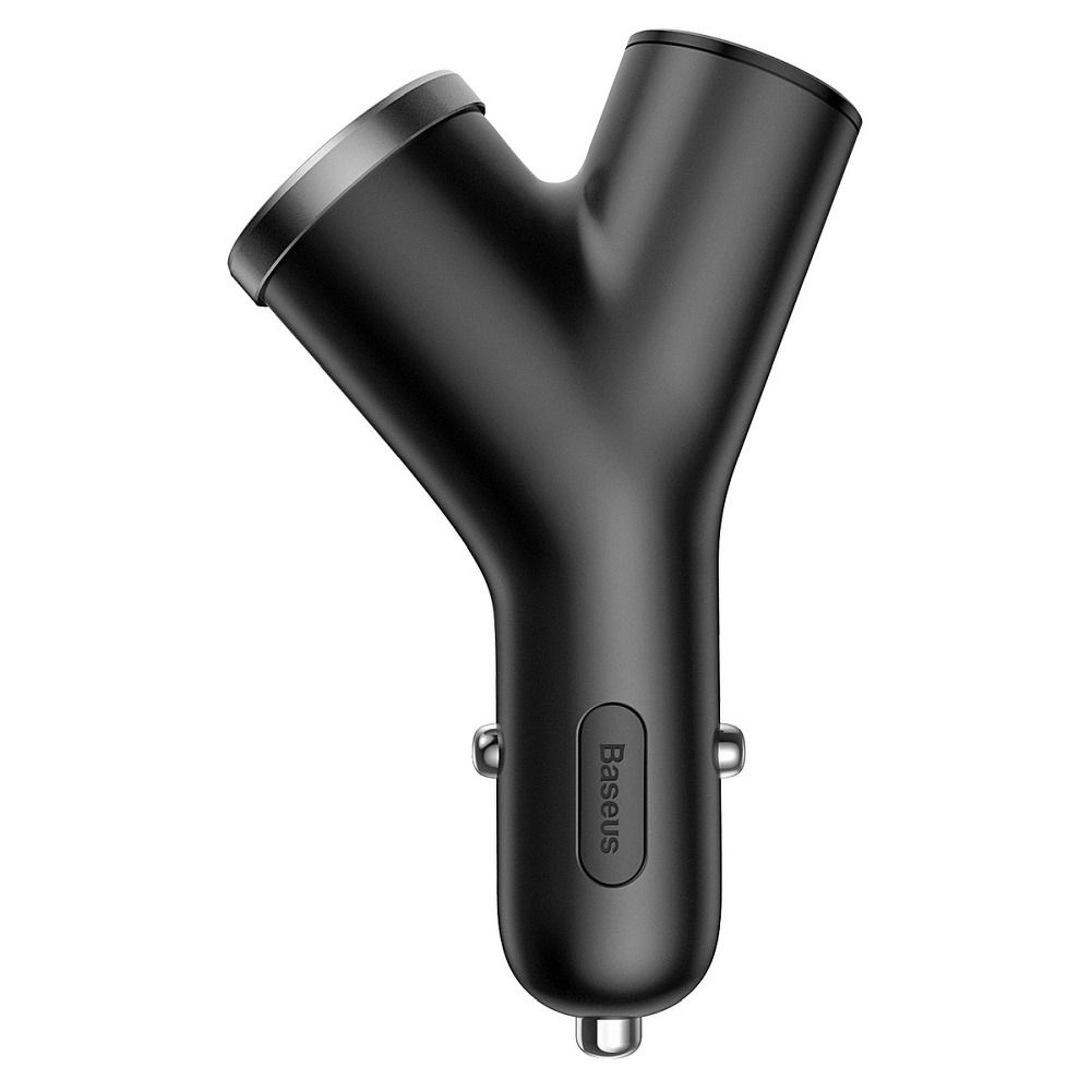 ec7688f5f37054c150a806e3fc946949 BASEUS car charger 2 x USB A + cigarette lighter 5A 40W CCALL-YX01/BSC-C16N black