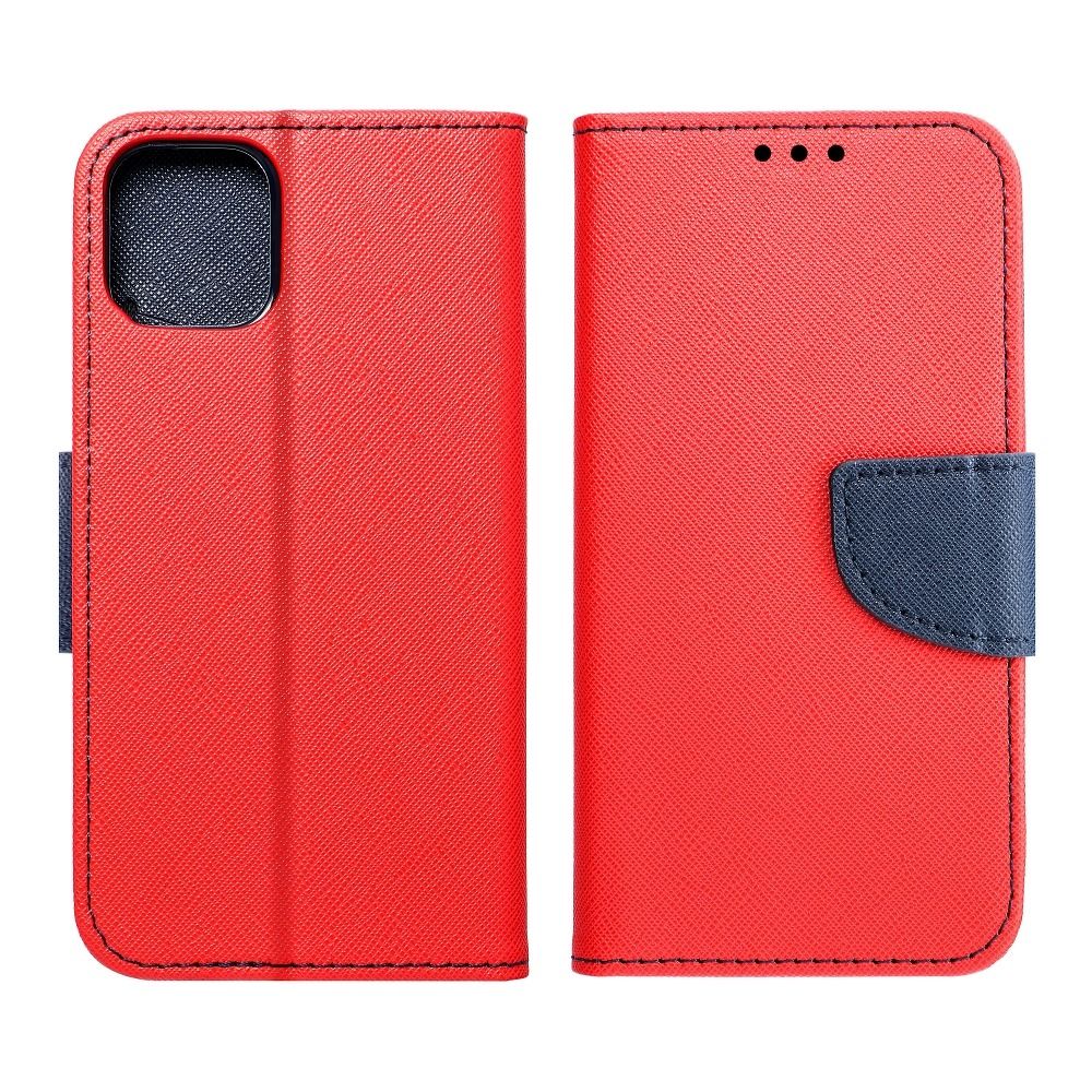 FANCY Book case for SAMSUNG A10 red/navy