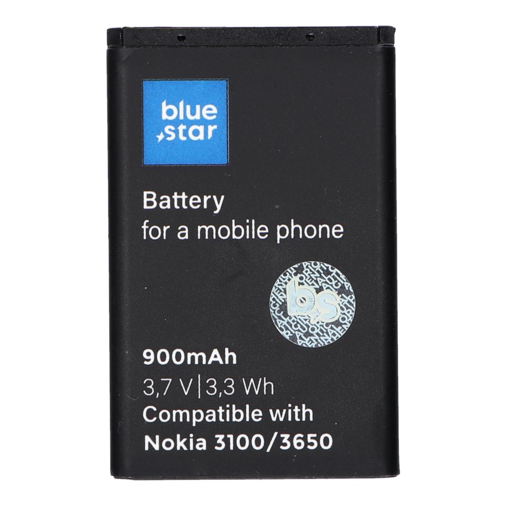 BLUE STAR battery for NOKIA 3100 / 3650 / 6230 / 3110 Classic 900 mAh