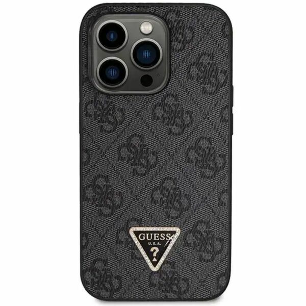 GUESS case for IPHONE 14 Pro Max GUHCP14XP4TDSCPK (Metal Logo Starss Crossbody) black