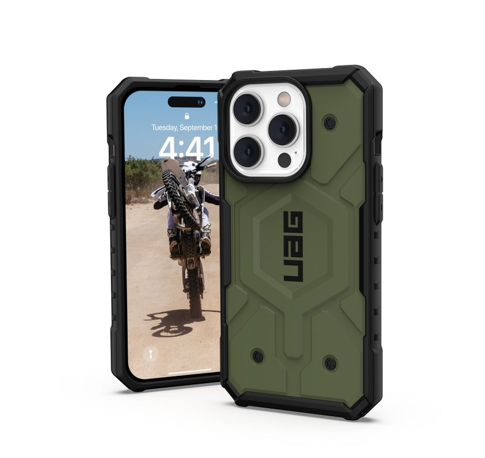 UAG Urban Armor Gear case PATHFINDER for IPHONE 14 Pro green