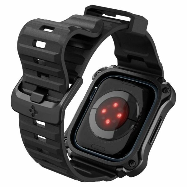 SPIGEN case TOUGH ARMOR ”PRO” for APPLE Watch 7 / 8 / 9 (45 mm) metal black