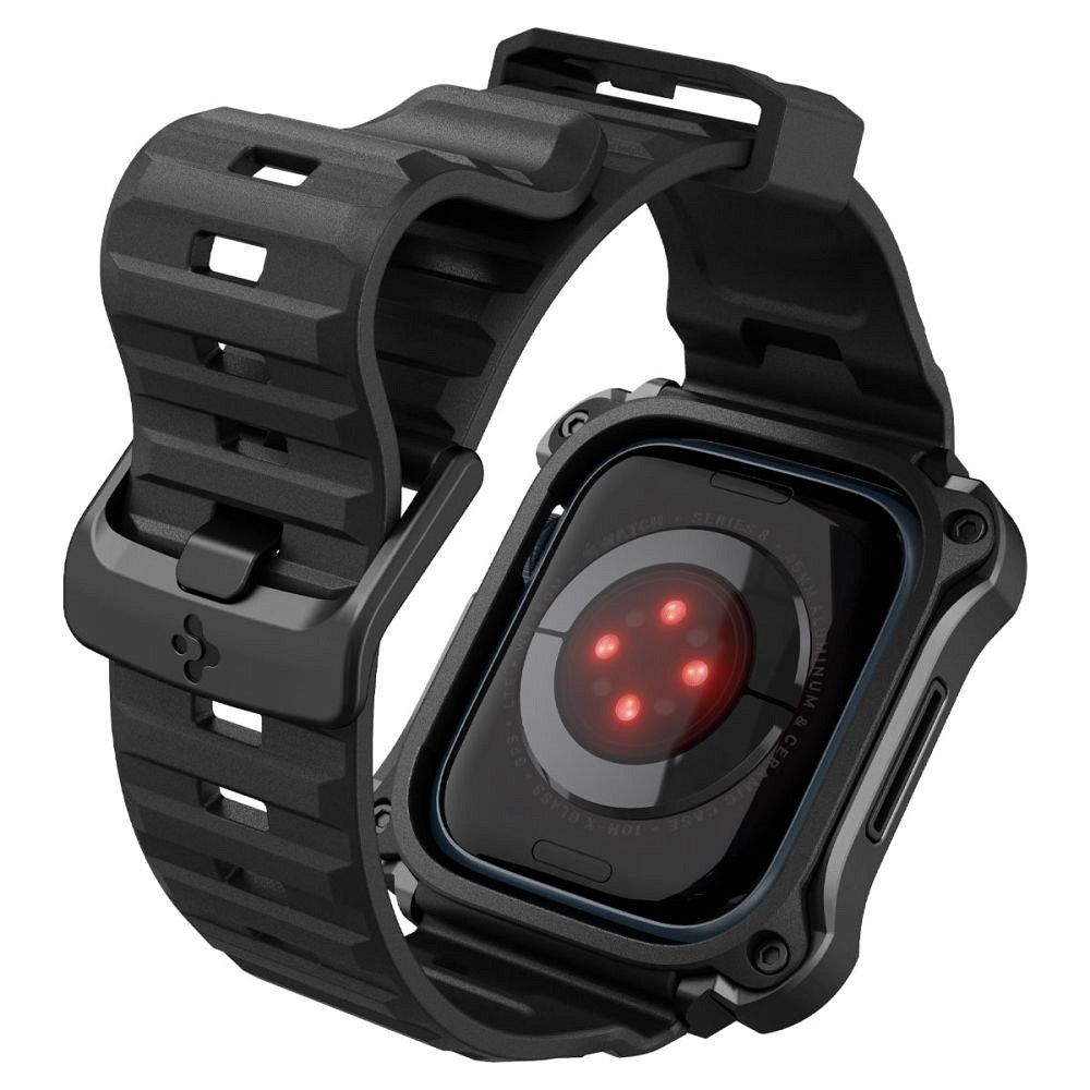 SPIGEN case TOUGH ARMOR ”PRO” for APPLE Watch 7 / 8 / 9 (45 mm) metal black