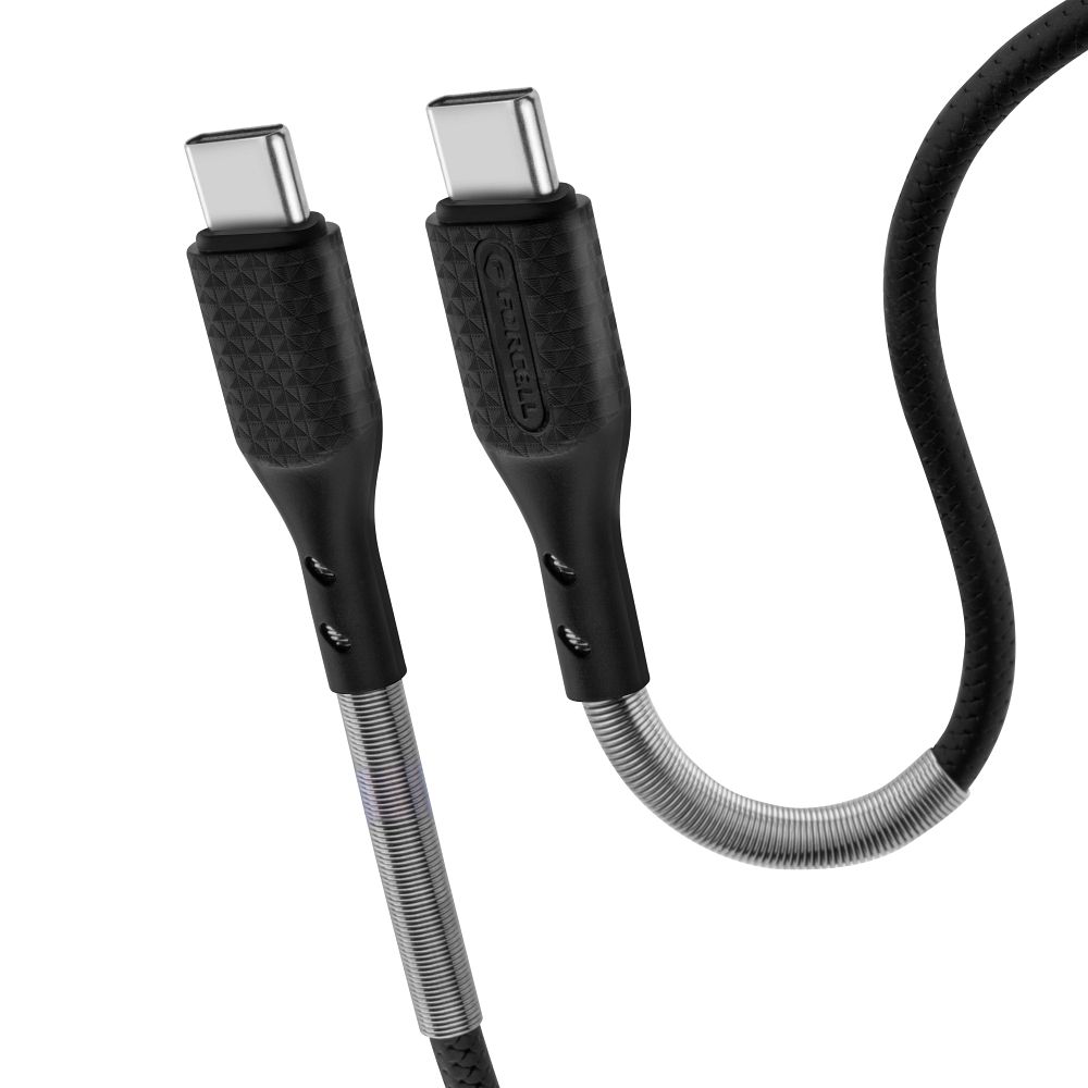 FORCELL F-ENERGY Carbon CB-02C cable Type C to Type C PD QC3.0 5A 60W 1 m black