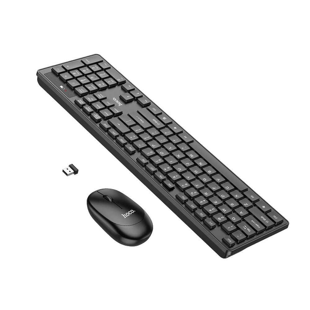 HOCO wireless business keyboard and mouse set GM17 black