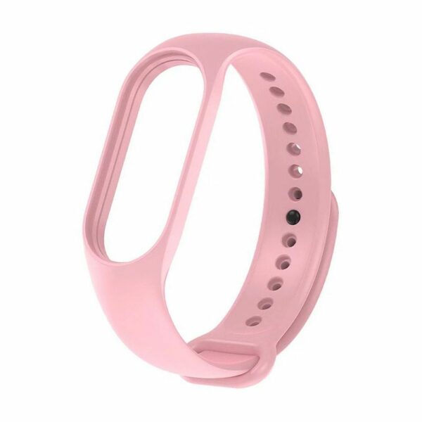 Silicone strap for XIAOMI Mi Band 5 / 6 / 7 pink (06)