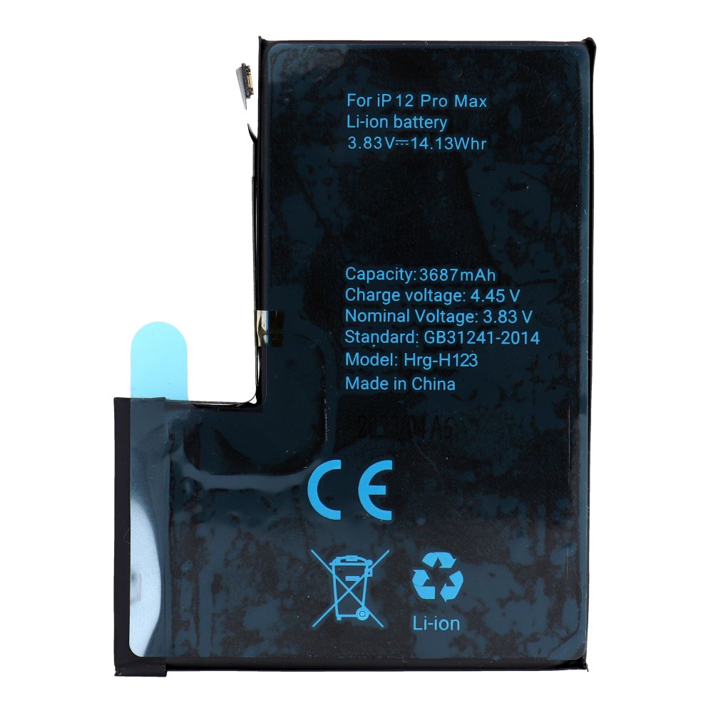 POLYMER BOX battery for IPHONE 12 Pro Max 3687 mAh
