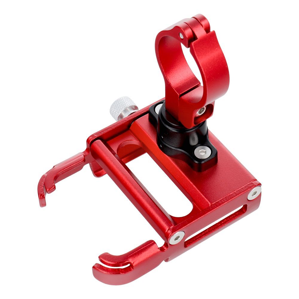 GUB bike holder for mobile phone P30 Aluminium red