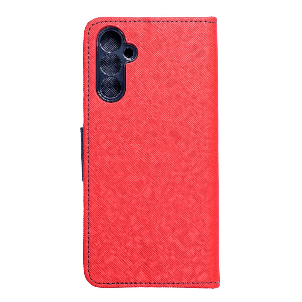 FANCY Book case for SAMSUNG A14 4G / A14 5G red / navy