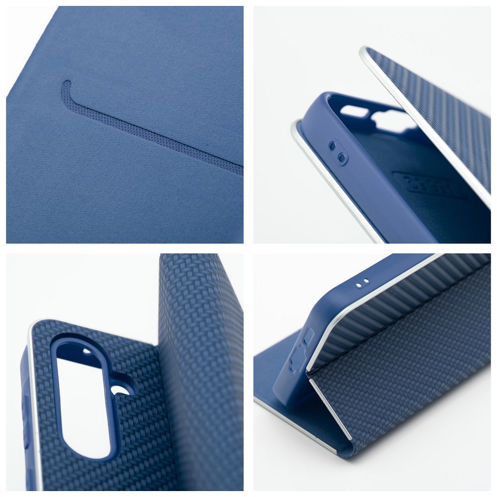 ee7e1b7e5b894bdd90691a87ae42cad2 LUNA Book Carbon for HUAWEI P Smart 2019 blue