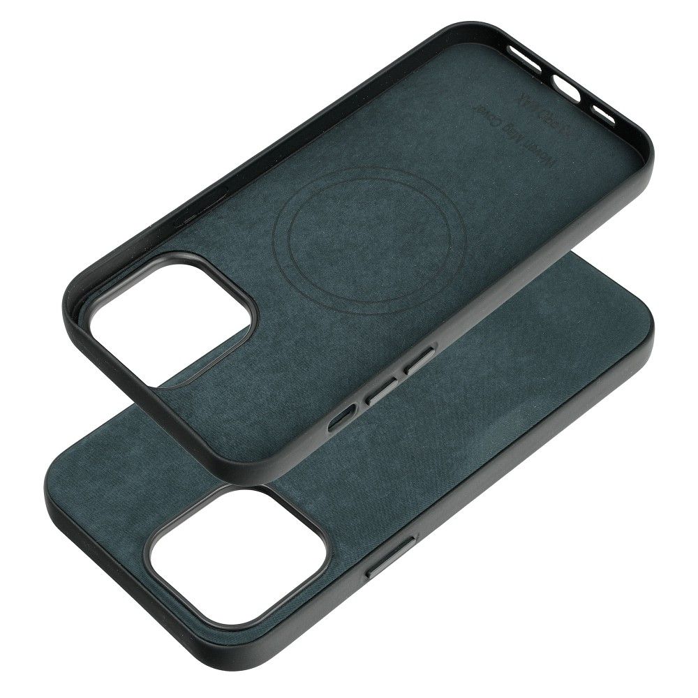 WOVEN MAG COVER case compatible with MagSafe for IPHONE 13 Pro Max green