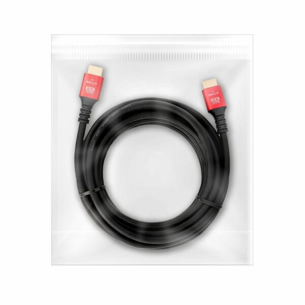 Cable HDMI 2.1 Cable 8K 60Hz / 4K 120Hz – Ultra High Speed, HDR, eARC, VRR, 48Gbps 5 m black